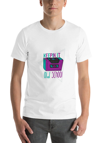 Keepin It Old School Cassette Tape T-Shirt