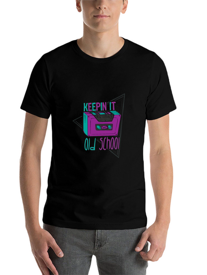 Keepin It Old School Cassette Tape T-Shirt