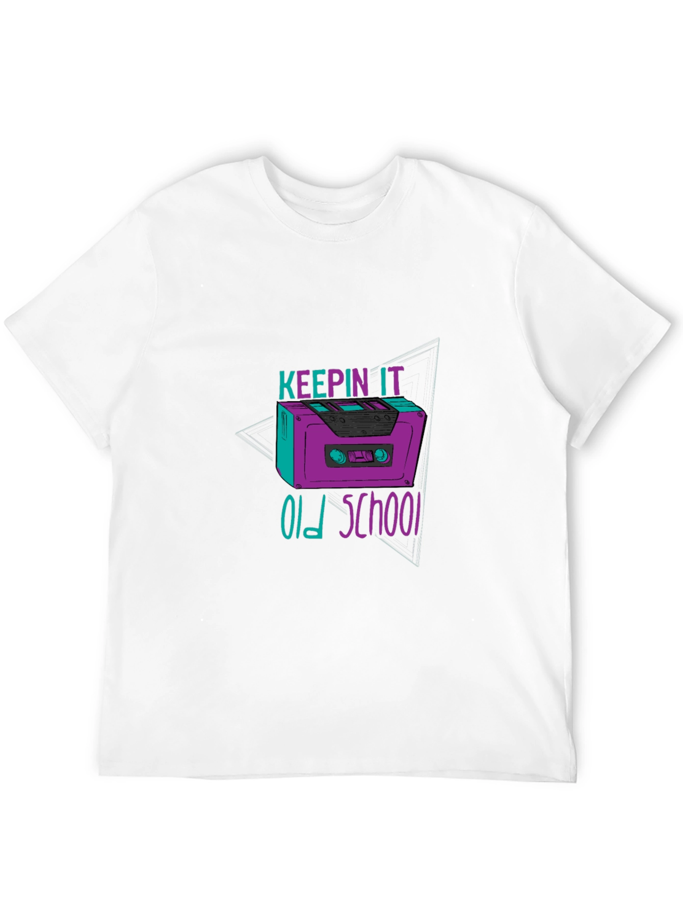 Keepin It Old School Cassette Tape T-Shirt