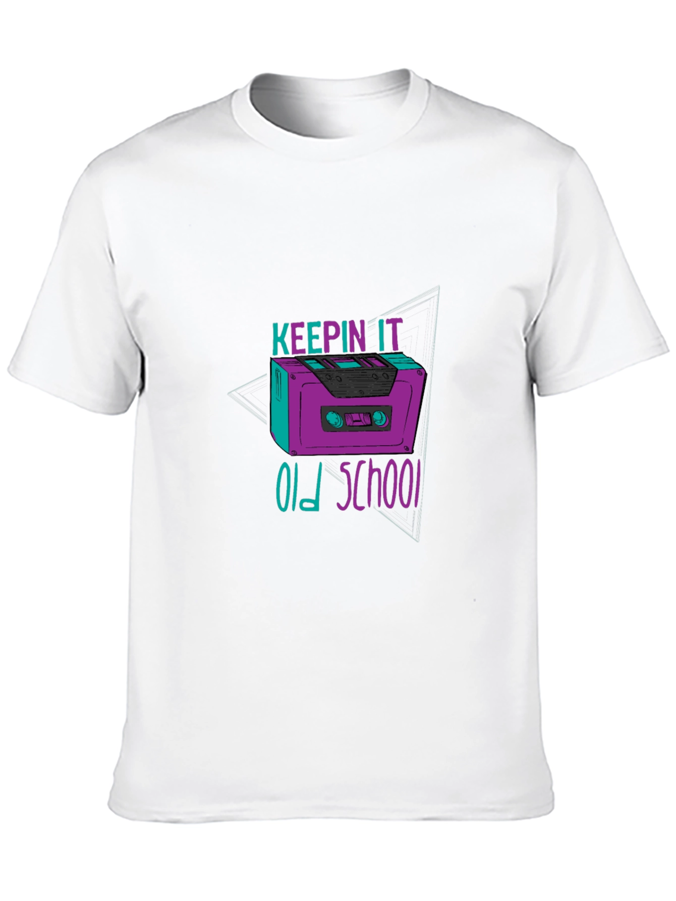 Keepin It Old School Cassette Tape T-Shirt