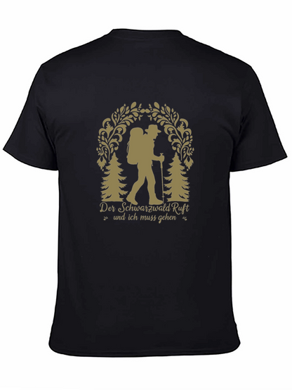 Black Forest Calling T-Shirt - Hiking Adventure Tee