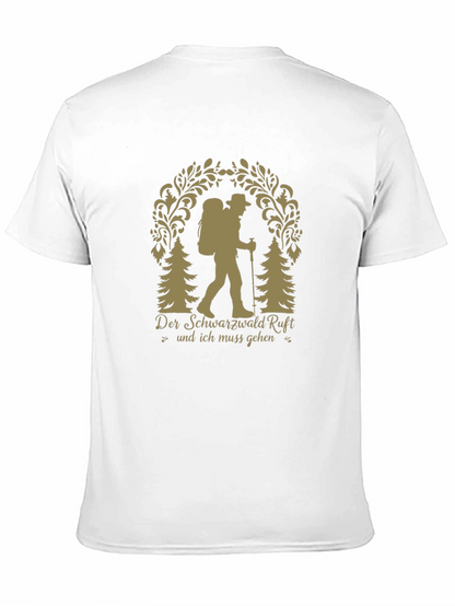 Black Forest Calling T-Shirt - Hiking Adventure Tee