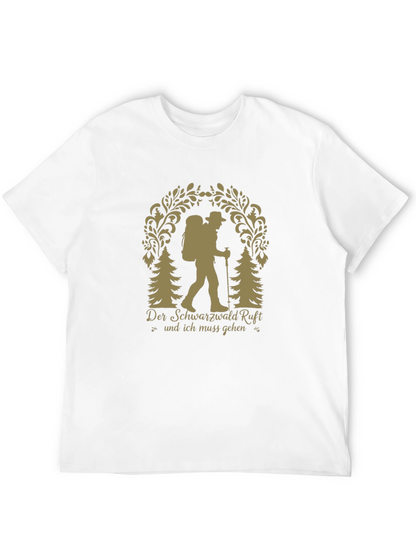 Black Forest Calling T-Shirt - Hiking Adventure Tee