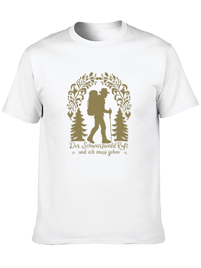 Black Forest Calling T-Shirt - Hiking Adventure Tee