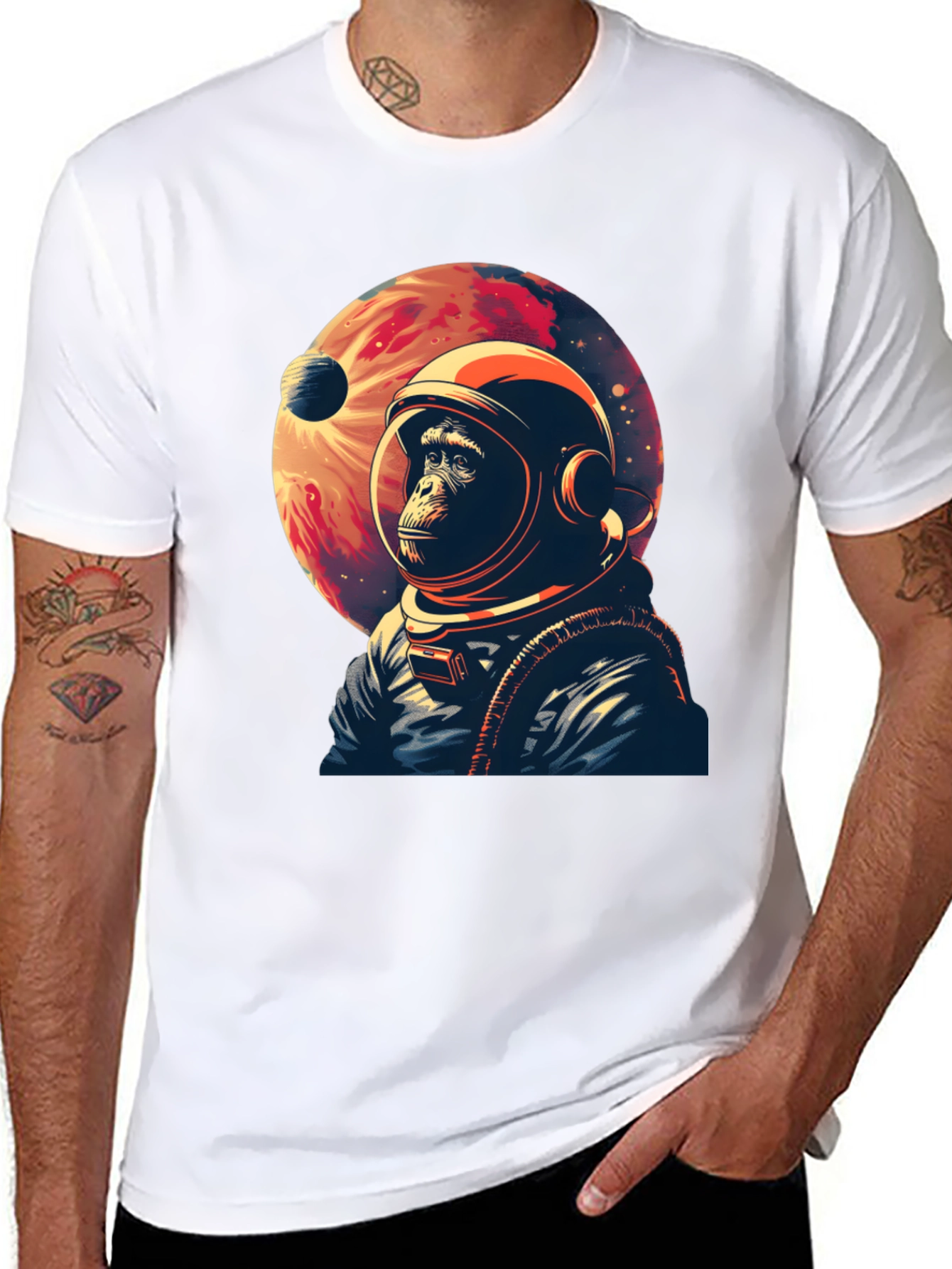 Ape Astronaut Graphic Tee