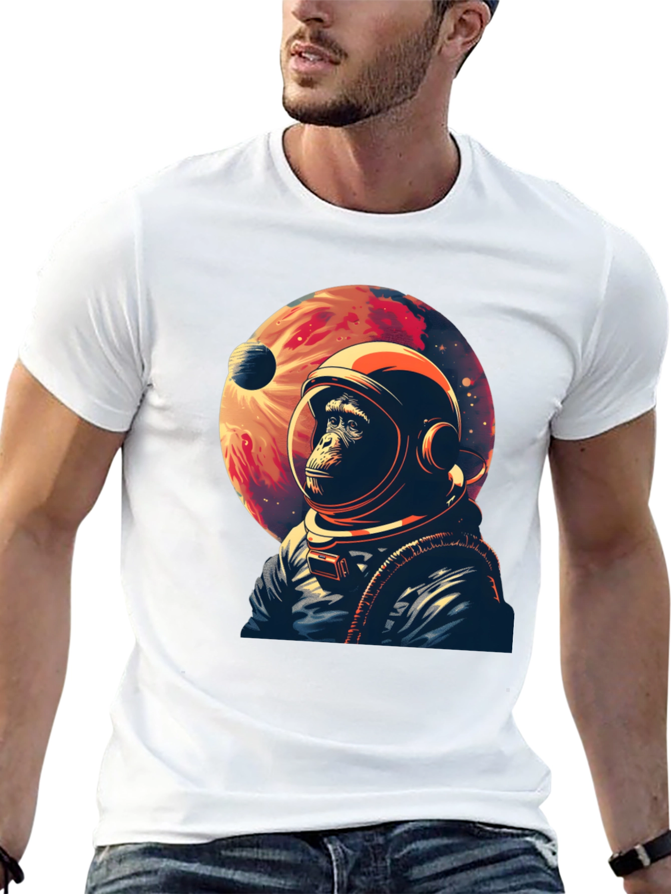 Ape Astronaut Graphic Tee