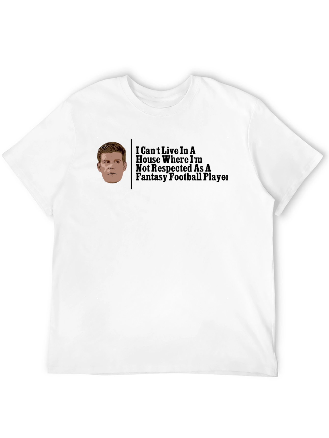 Fantasy Football Player Graphic Tee