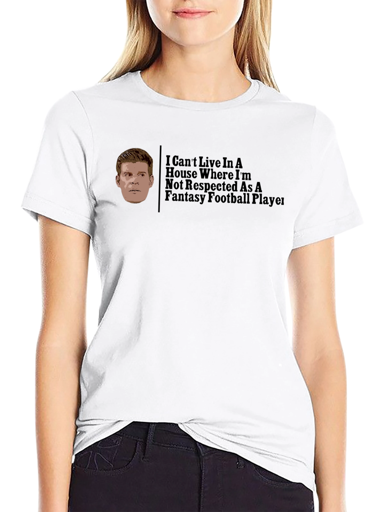 Fantasy Football Player Graphic Tee