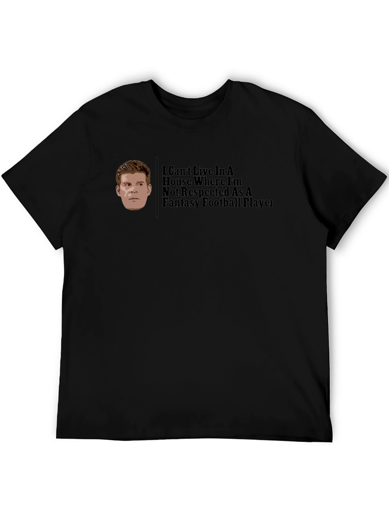 Fantasy Football Player Graphic Tee