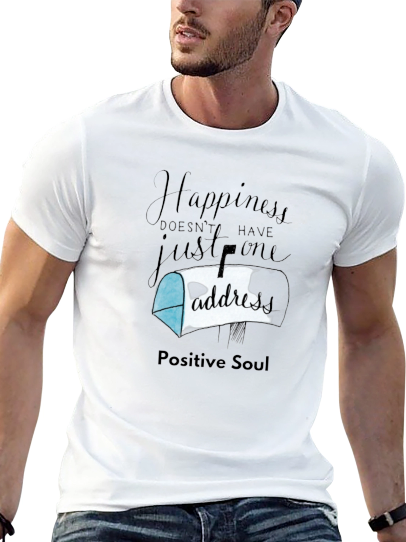 Happiness Has No Address T-Shirt