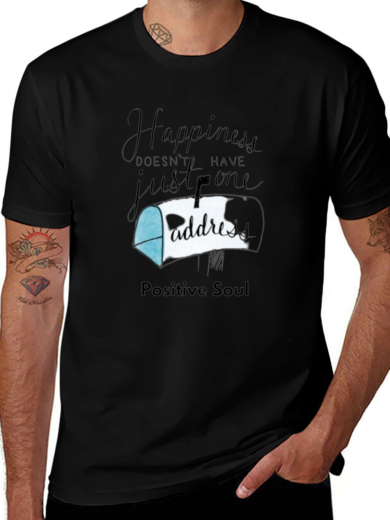 Happiness Has No Address T-Shirt