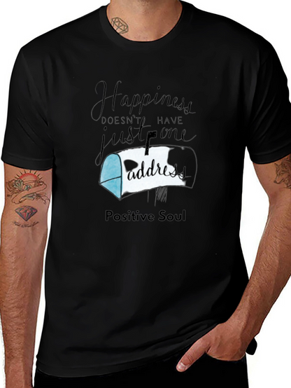 Happiness Has No Address T-Shirt