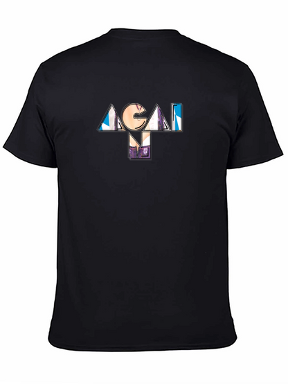 ACAI NM Black Graphic T-Shirt
