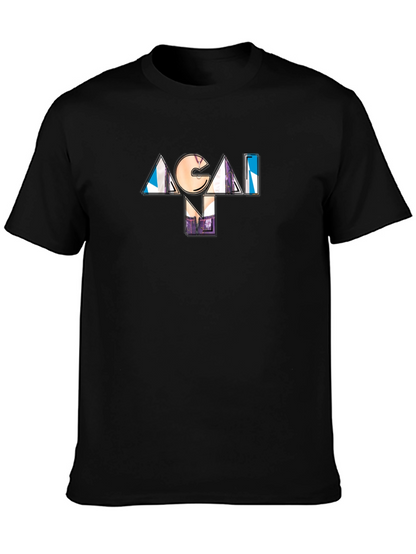 ACAI NM Black Graphic T-Shirt