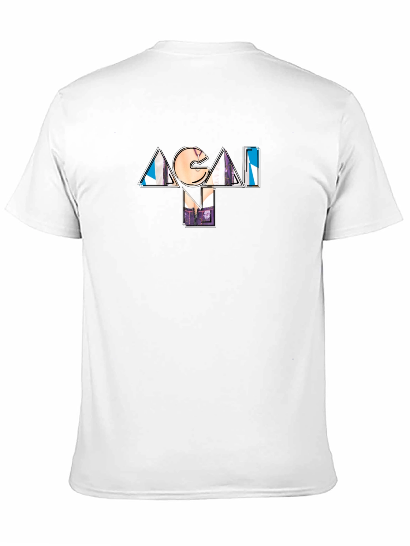 ACAI NM Black Graphic T-Shirt