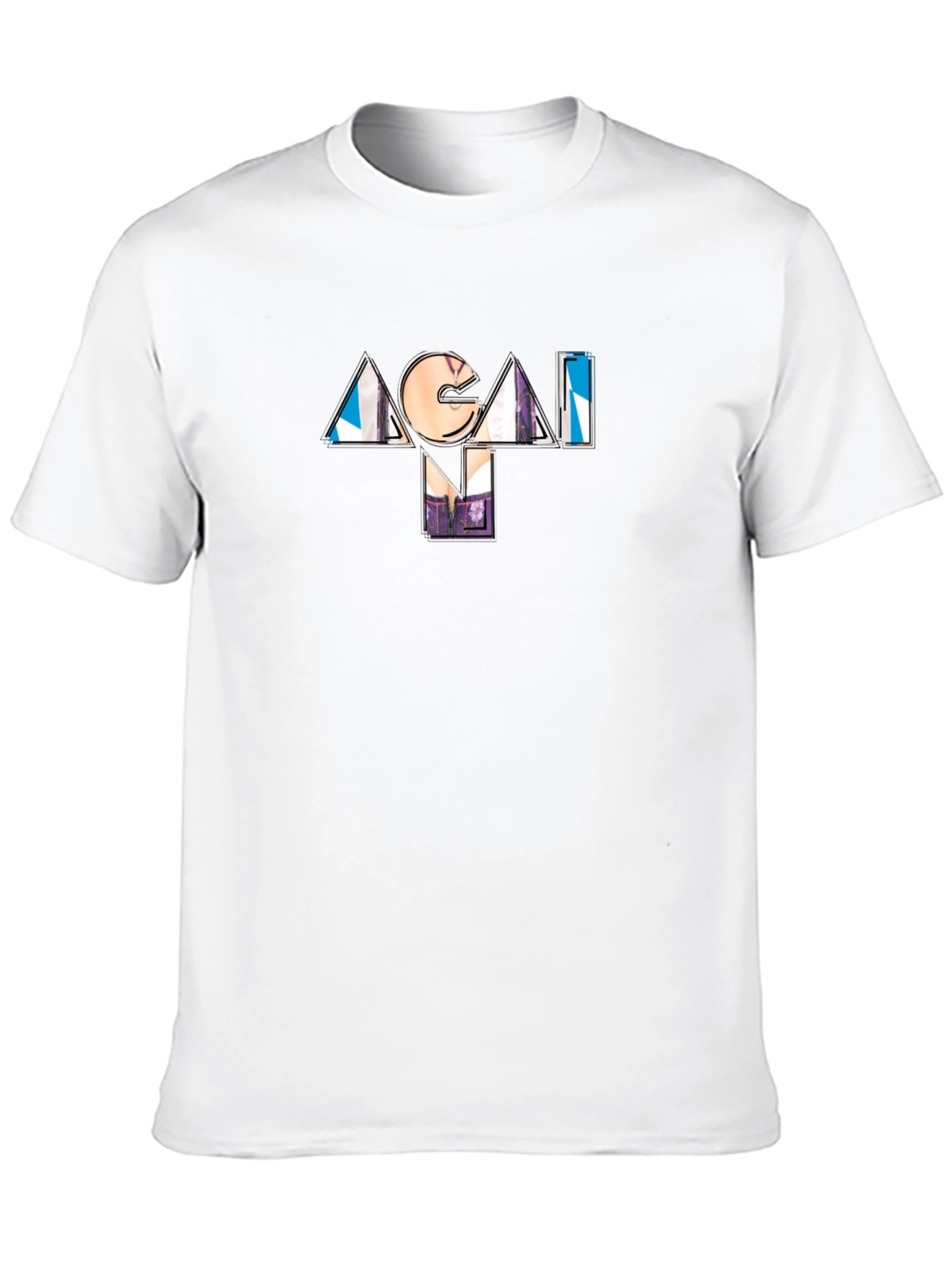ACAI NM Black Graphic T-Shirt