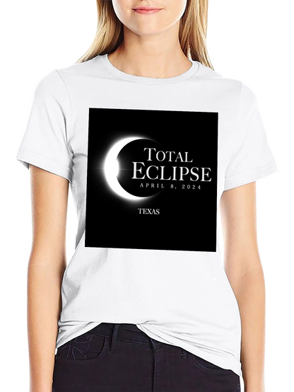 Total Eclipse April 8 2024 Texas T-Shirt