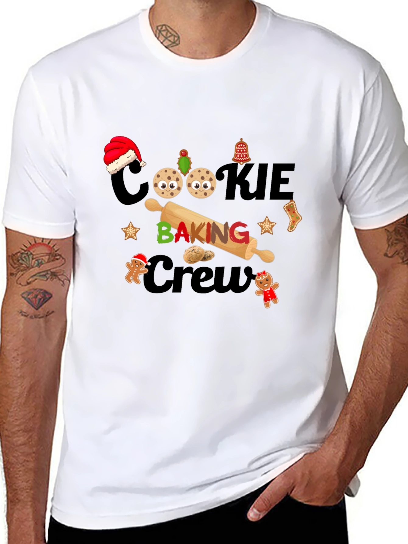 Cookie Baking Crew T-Shirt - Holiday Edition
