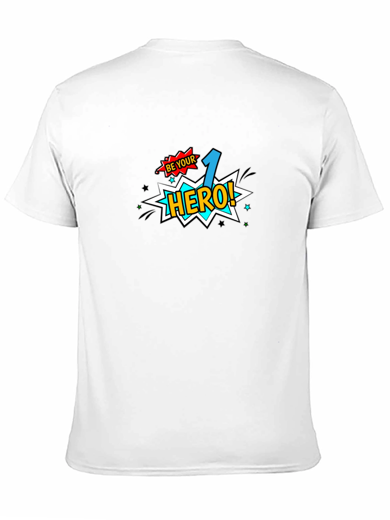 Be Your 1 Hero! Black Graphic Tee