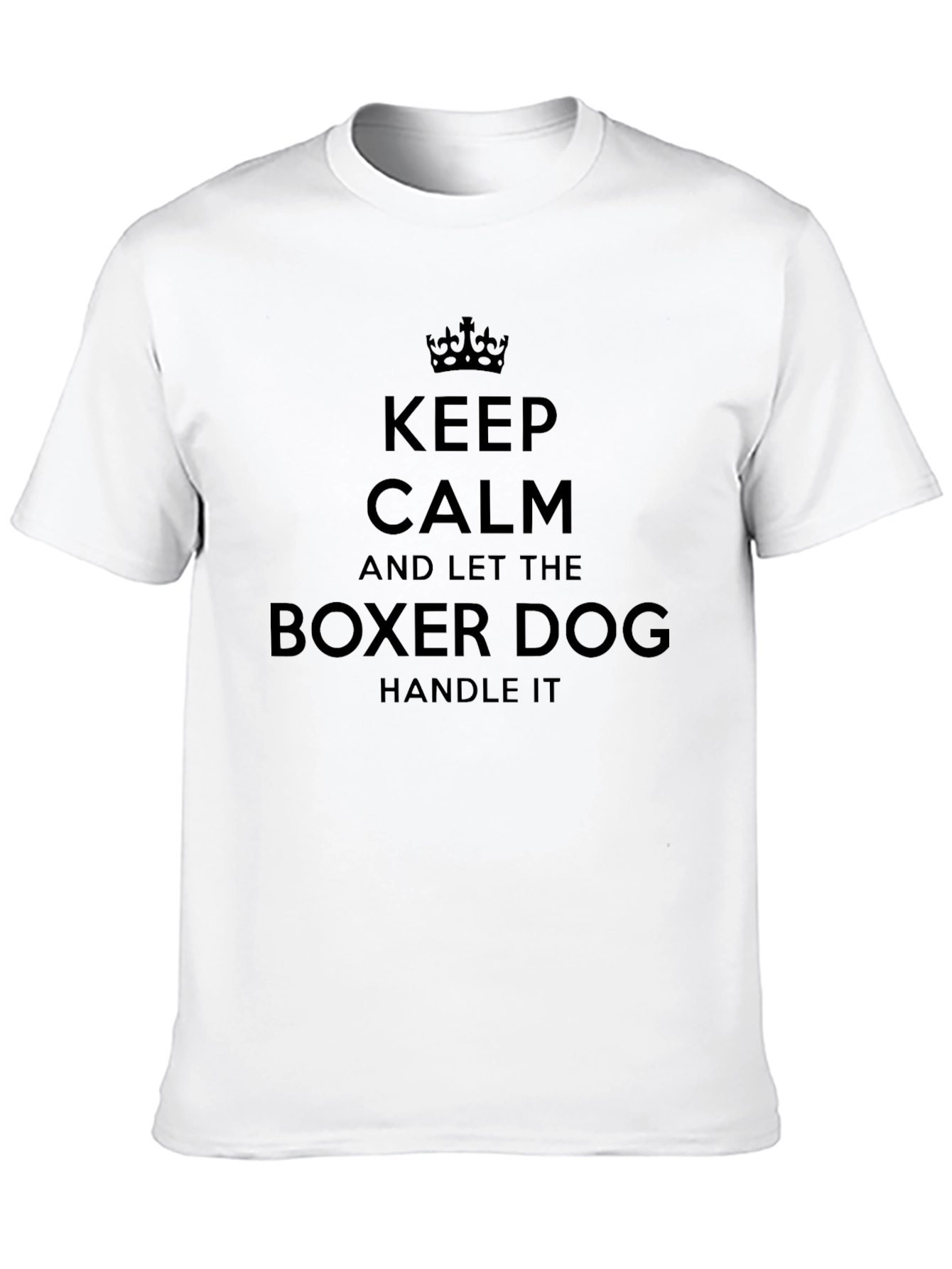 Keep Calm Boxer Dog T-Shirt