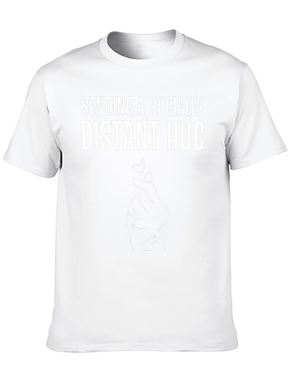 Socially Distant Hug Graphic Tee