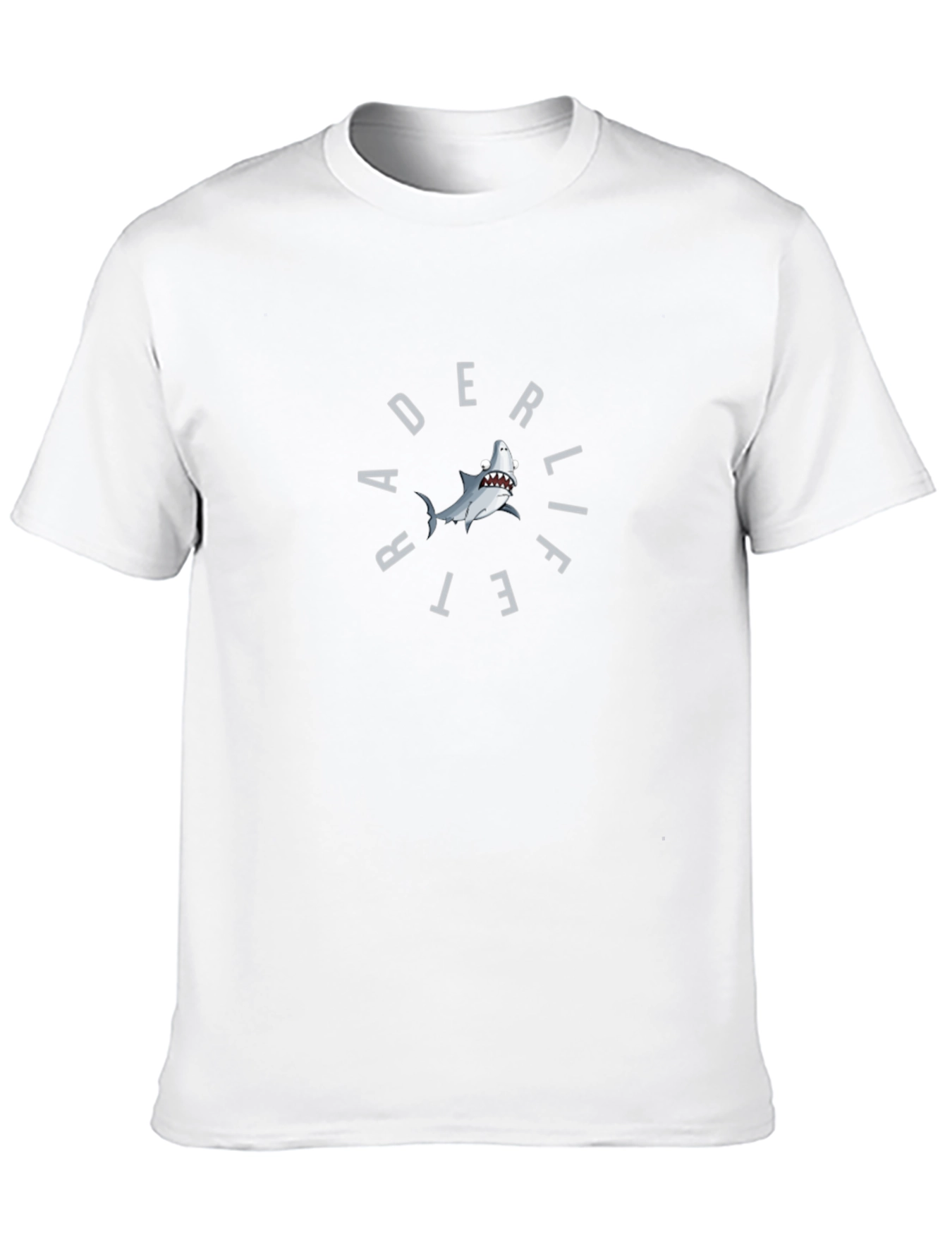 Rad Lifet Shark Graphic T-Shirt - Black