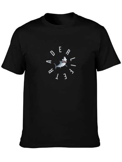 Rad Lifet Shark Graphic T-Shirt - Black
