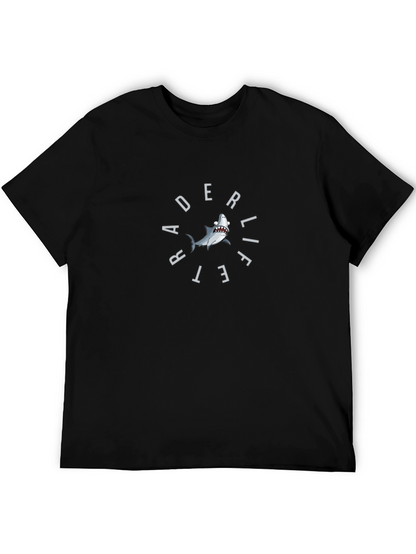 Rad Lifet Shark Graphic T-Shirt - Black
