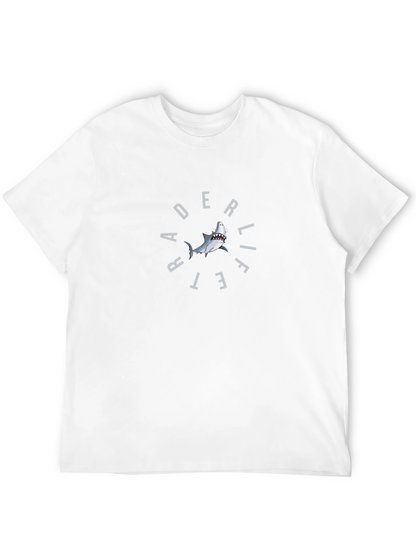 Rad Lifet Shark Graphic T-Shirt - Black