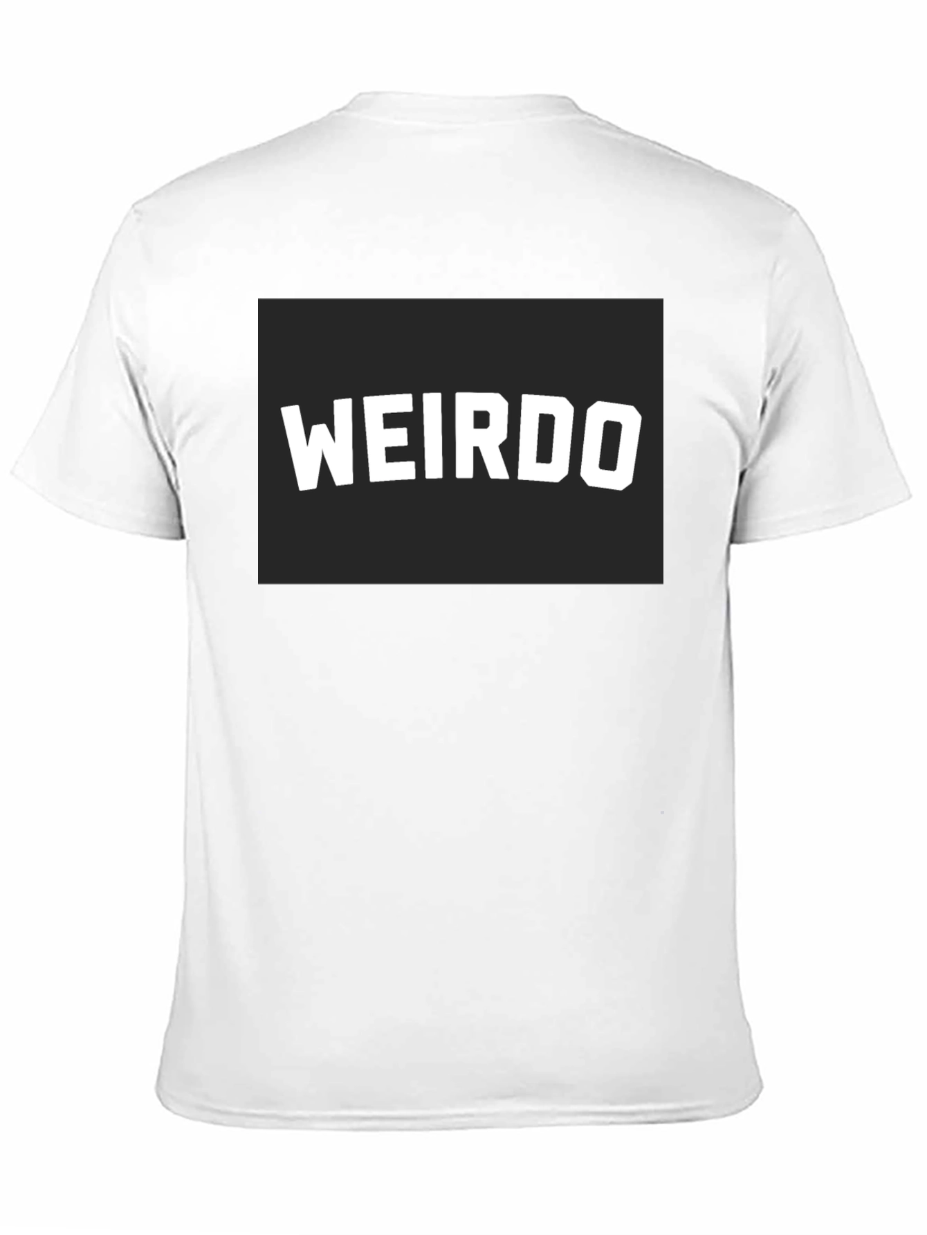 Weirdo Graphic T-Shirt - Black