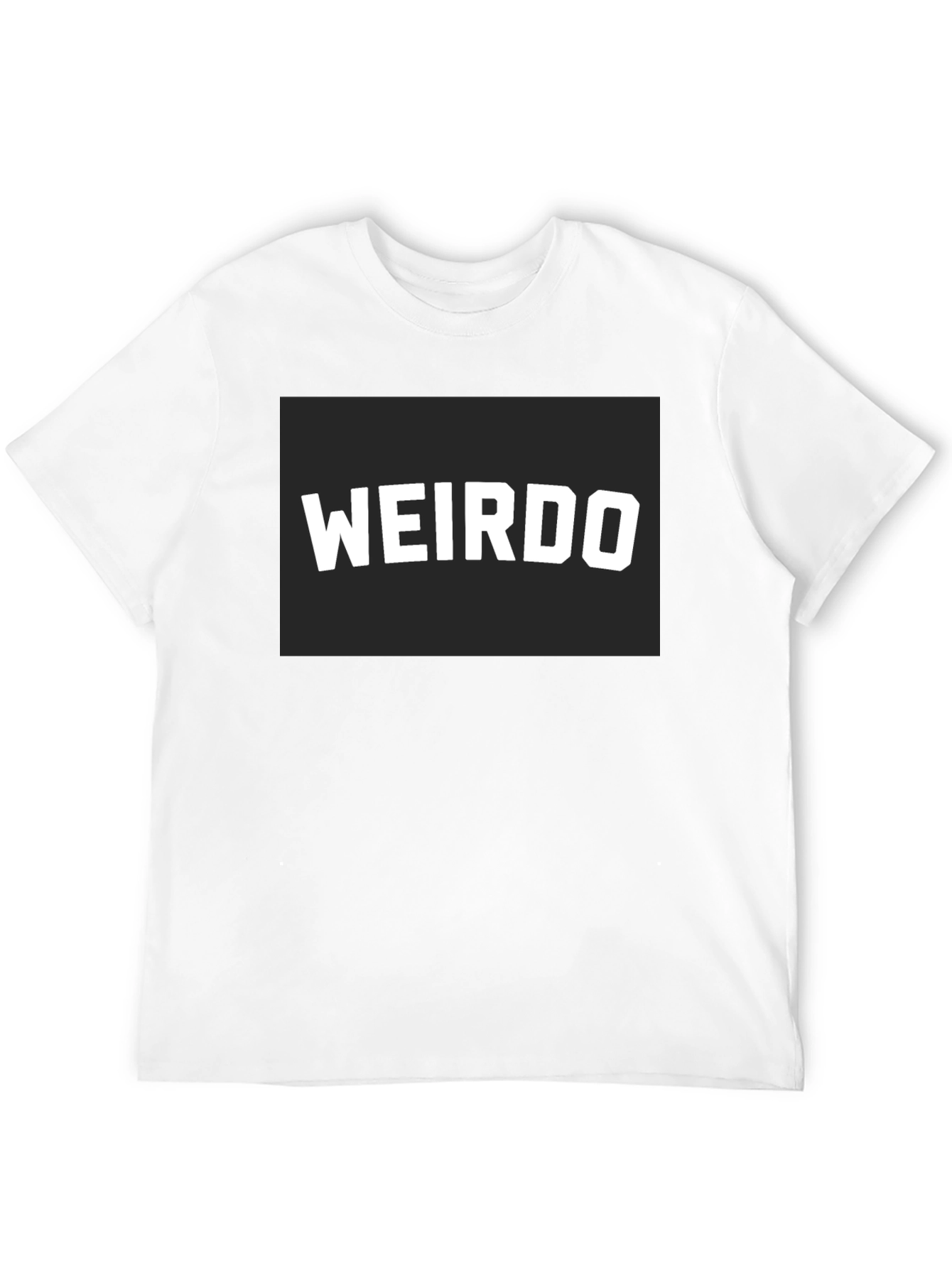 Weirdo Graphic T-Shirt - Black