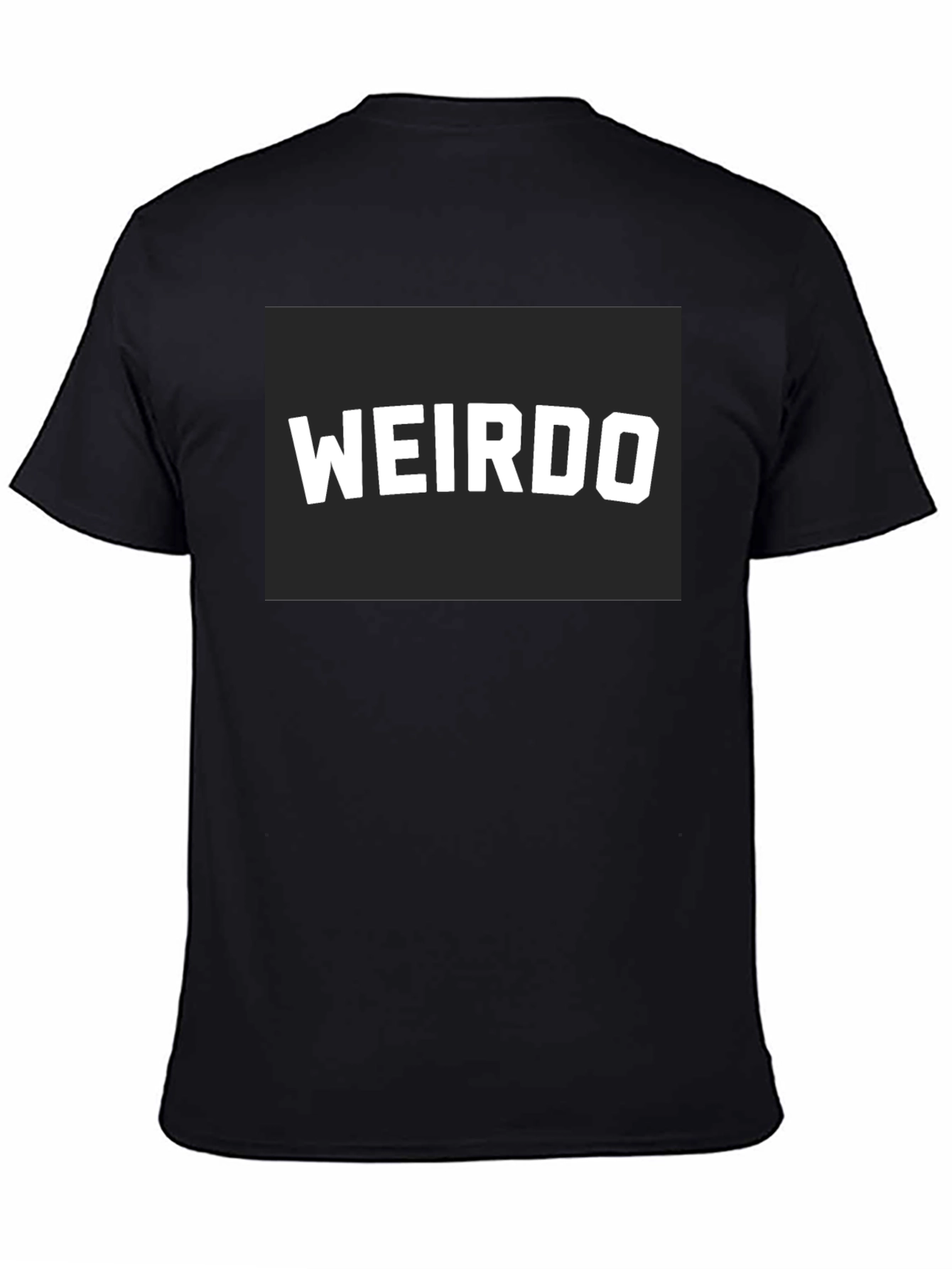 Weirdo Graphic T-Shirt - Black