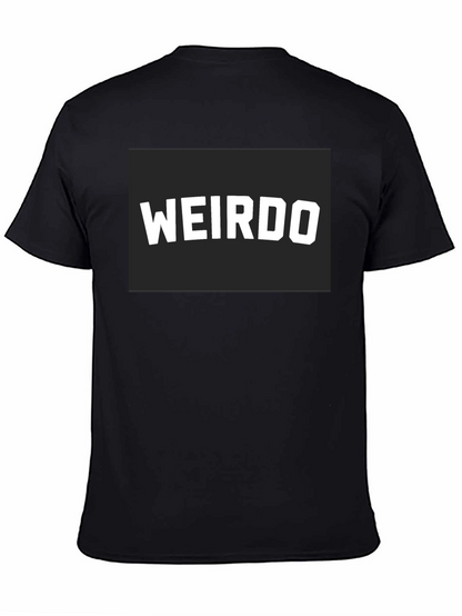 Weirdo Graphic T-Shirt - Black