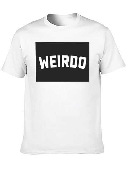 Weirdo Graphic T-Shirt - Black