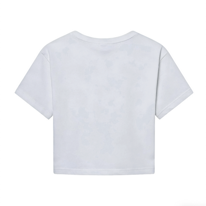 Adorable Reading Reindeer Christmas Holiday Crop Top