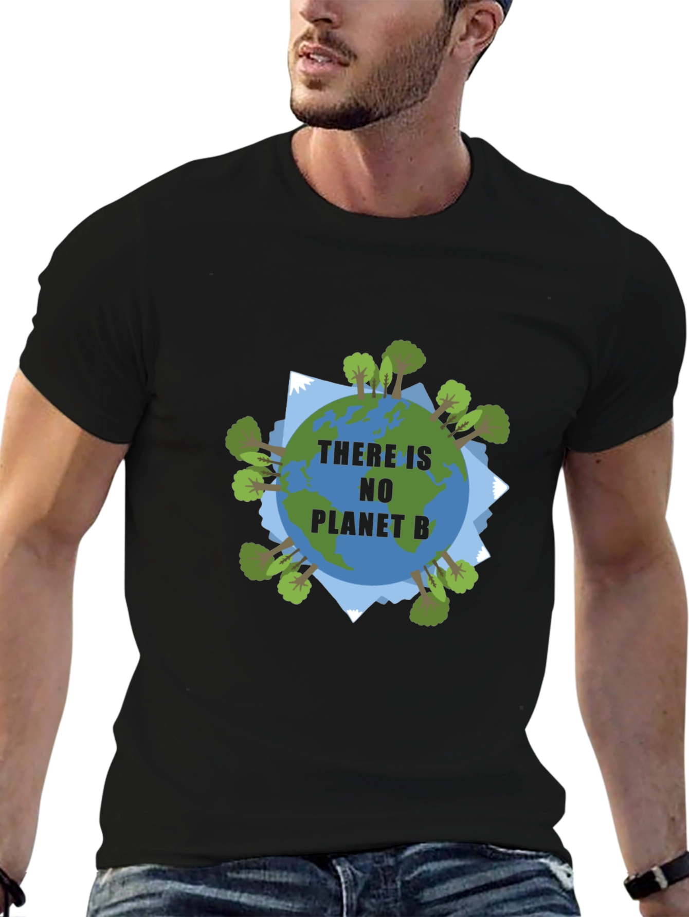 Eco-Friendly Earth Day T-Shirt - No Planet B