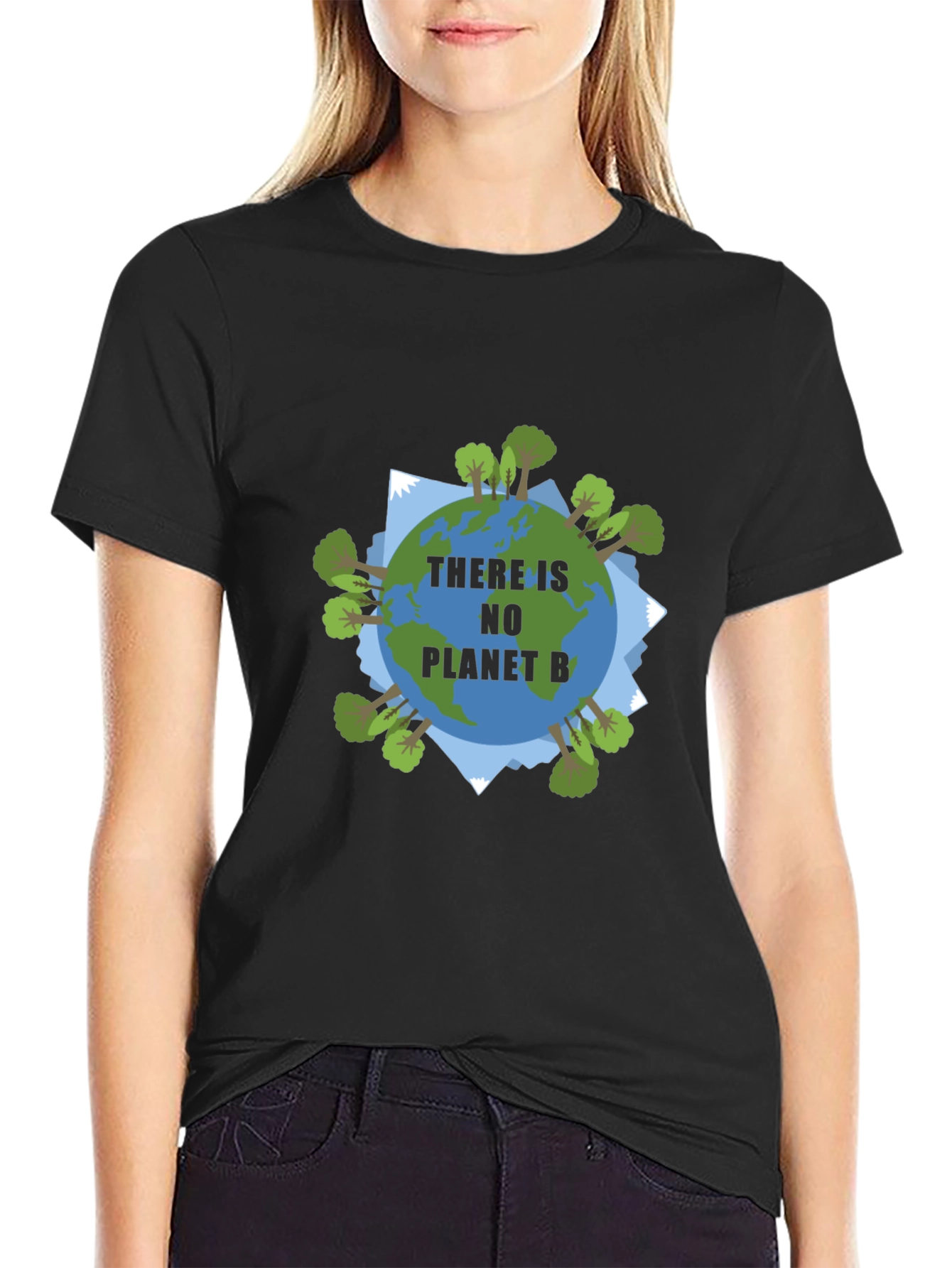 Eco-Friendly Earth Day T-Shirt - No Planet B