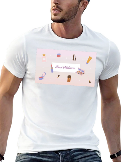 Makeup T-Shirt - Faunt Makenzie - Black Cotton Tee
