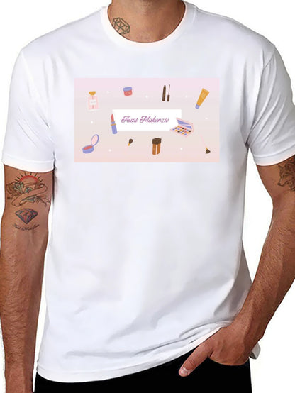 Makeup T-Shirt - Faunt Makenzie - Black Cotton Tee