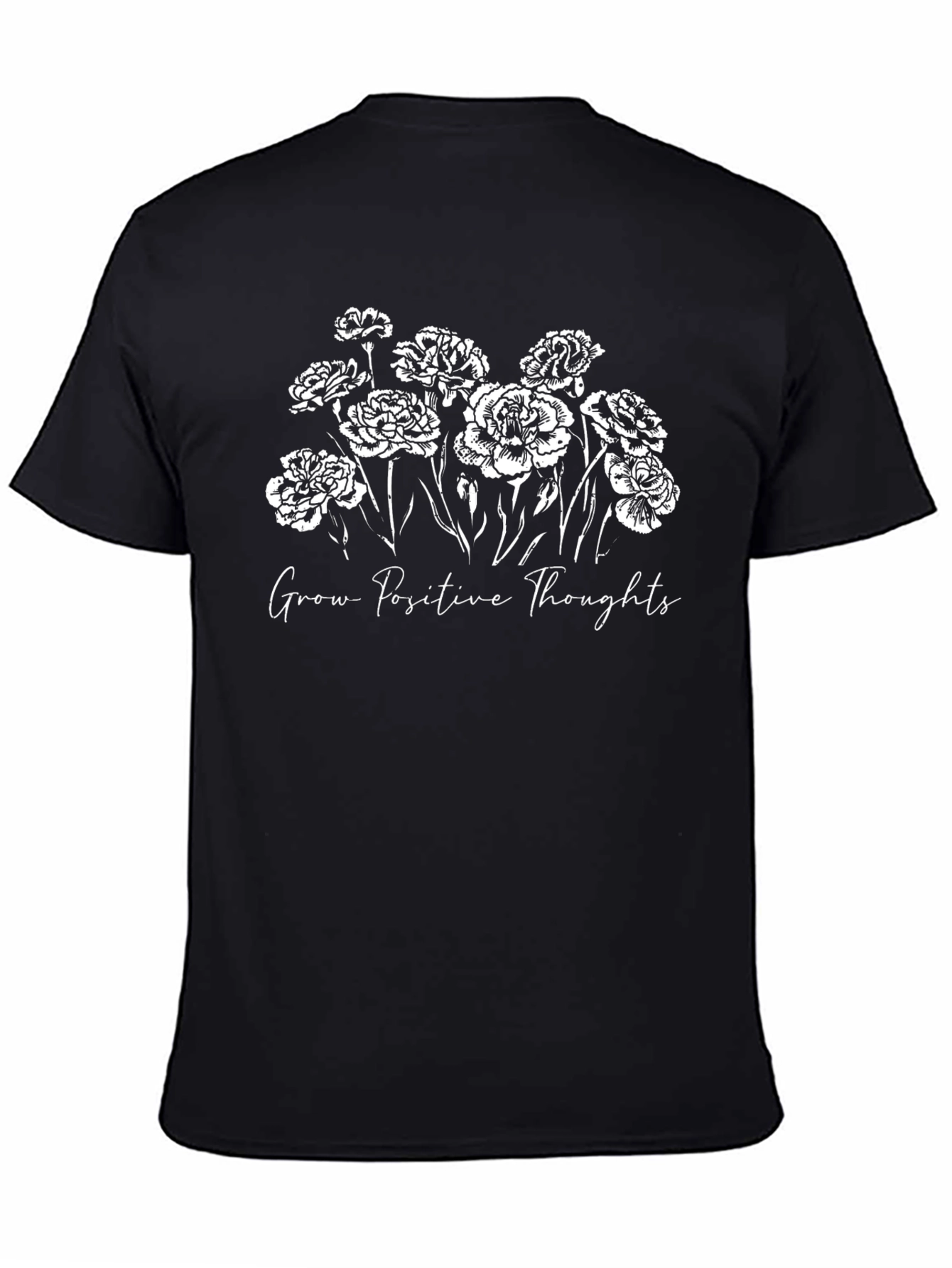 Grow Positive Thoughts Graphic T-Shirt