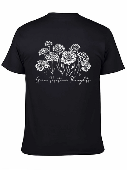 Grow Positive Thoughts Graphic T-Shirt