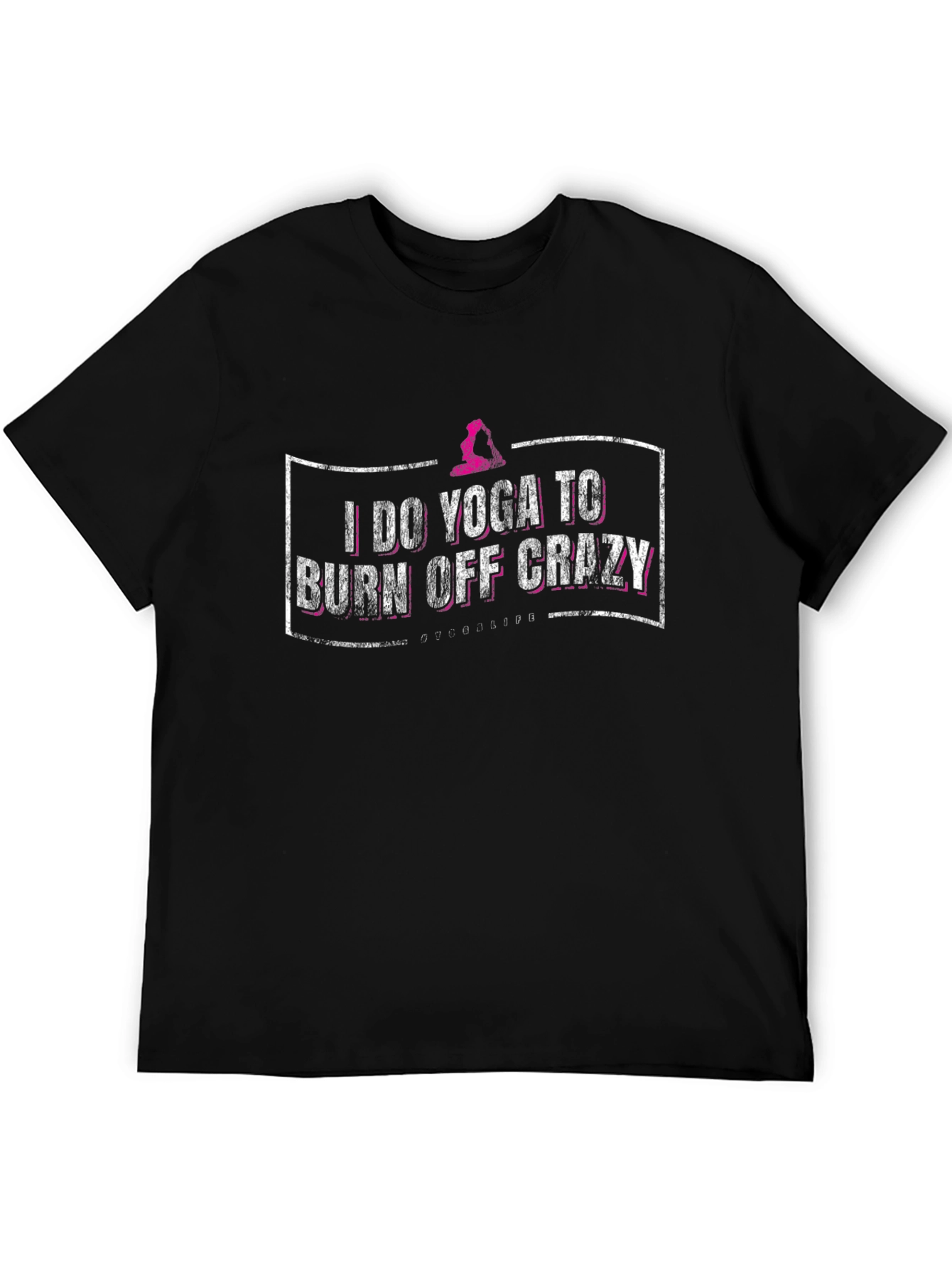 Yoga Lover Tee: Burn Off Crazy
