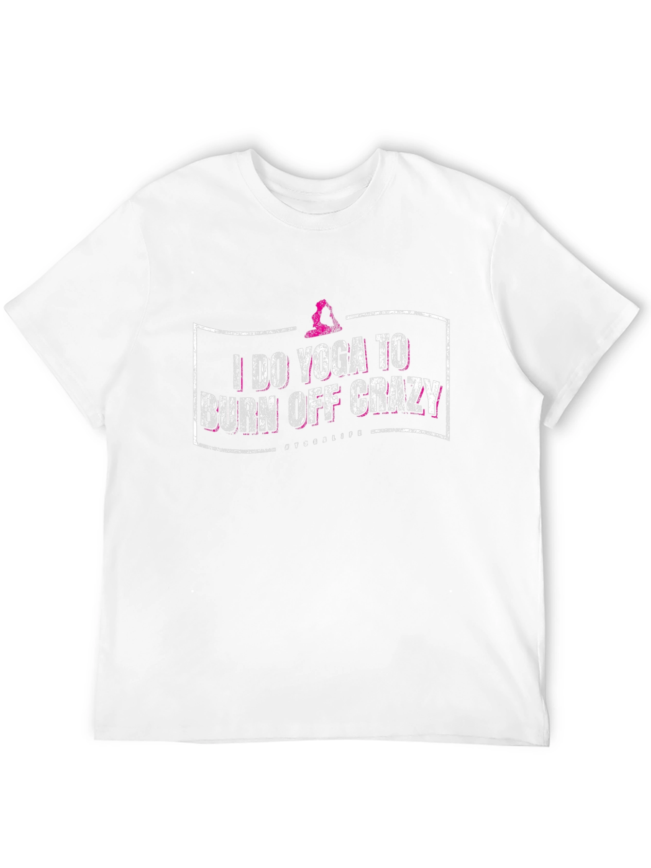 Yoga Lover Tee: Burn Off Crazy