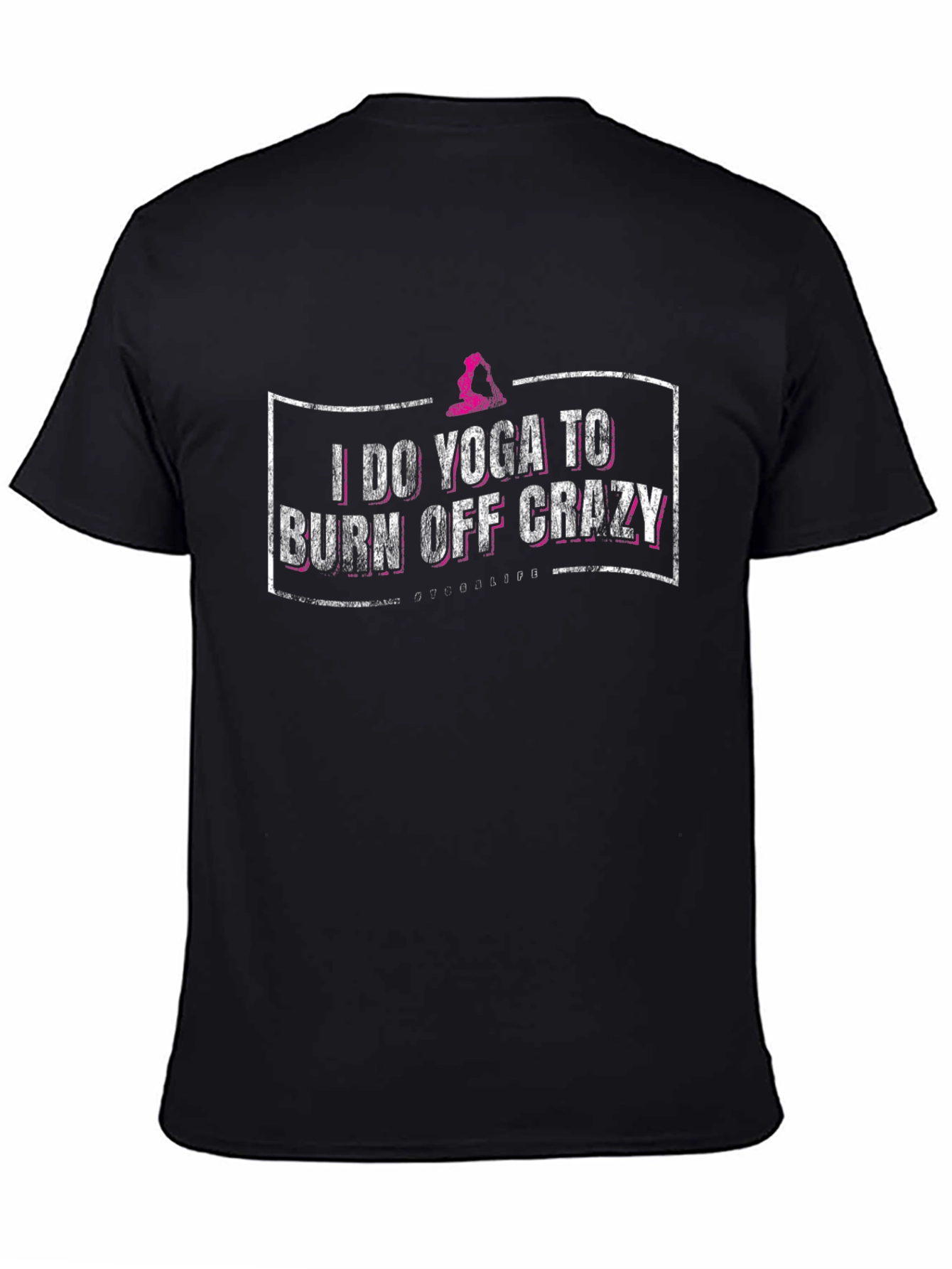 Yoga Lover Tee: Burn Off Crazy