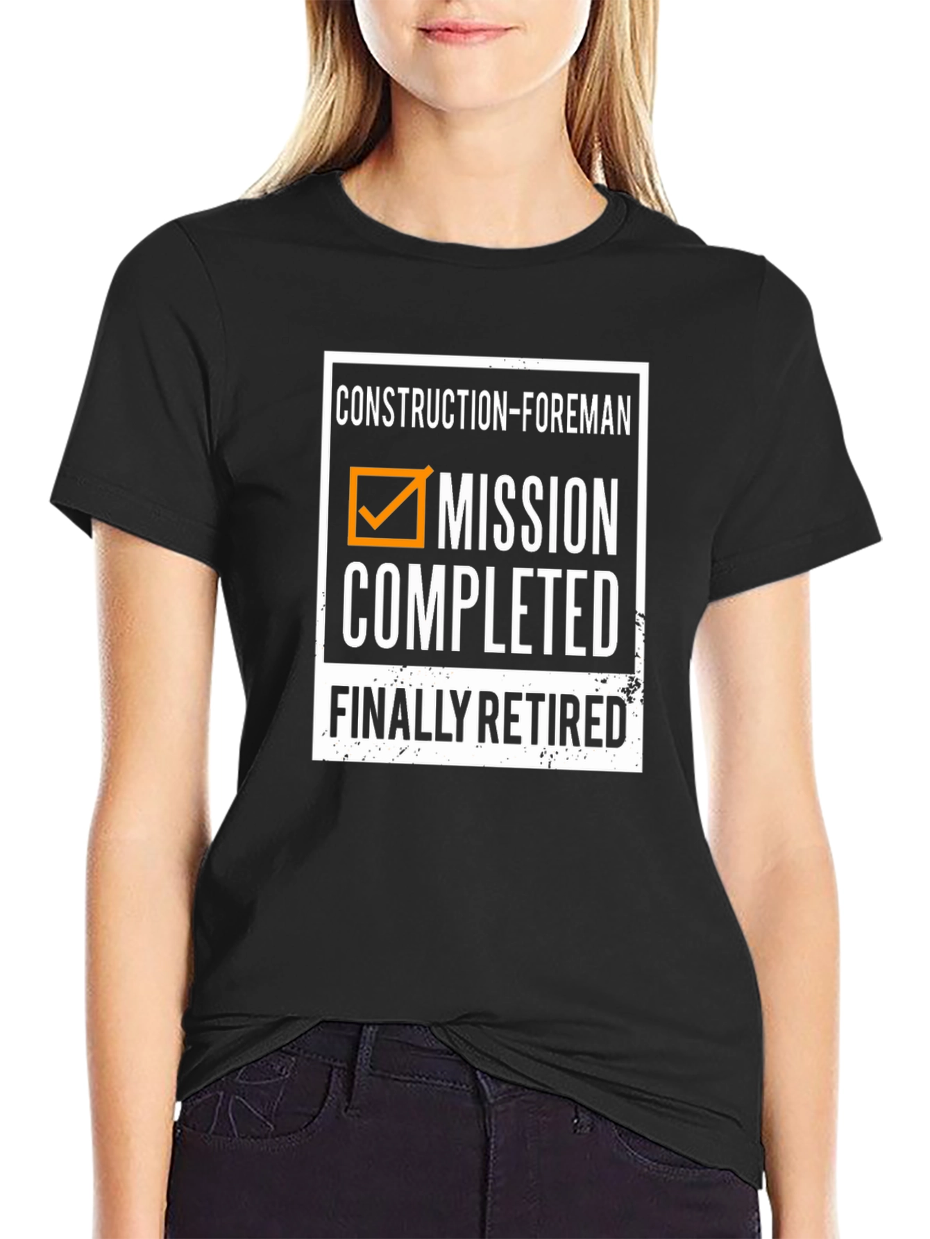 Construction Foreman Retired T-Shirt