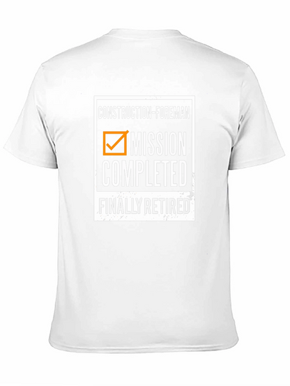 Construction Foreman Retired T-Shirt