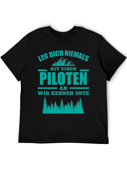 Pilot T-Shirt - Funny German Phrase