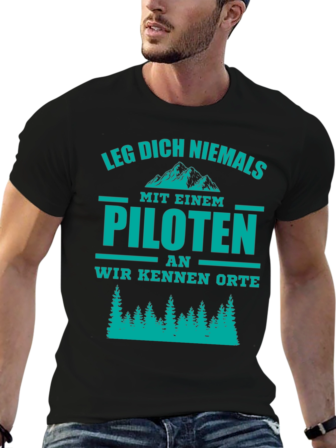 Pilot T-Shirt - Funny German Phrase