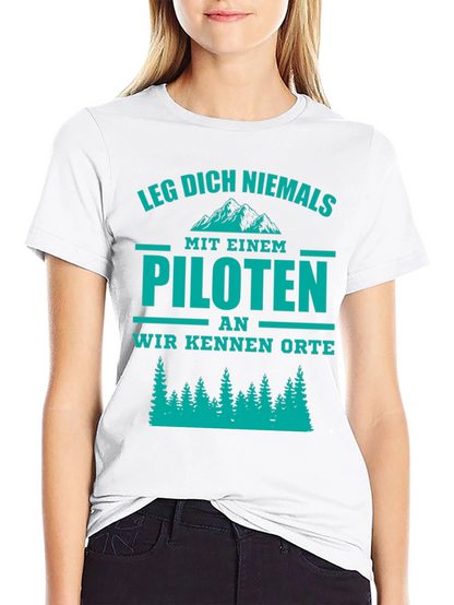 Pilot T-Shirt - Funny German Phrase