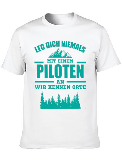 Pilot T-Shirt - Funny German Phrase